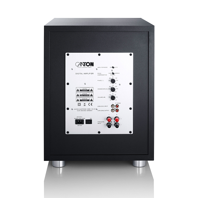 Сабвуфер Canton Power Sub 12 Black - рис.3
