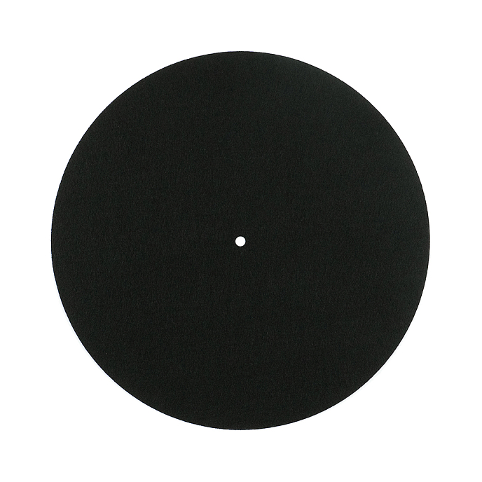 Мат для проигрывателей винила Dr.Head LP SlipMat Big Logo Black - рис.2