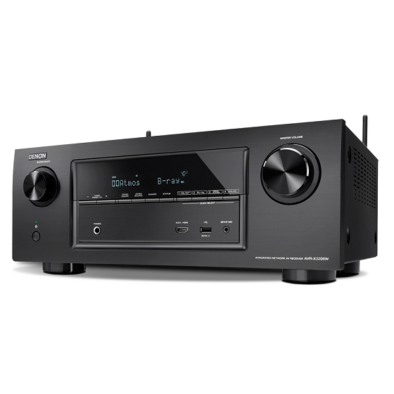 Ресивер Denon AVR-X3200W Black - рис.0