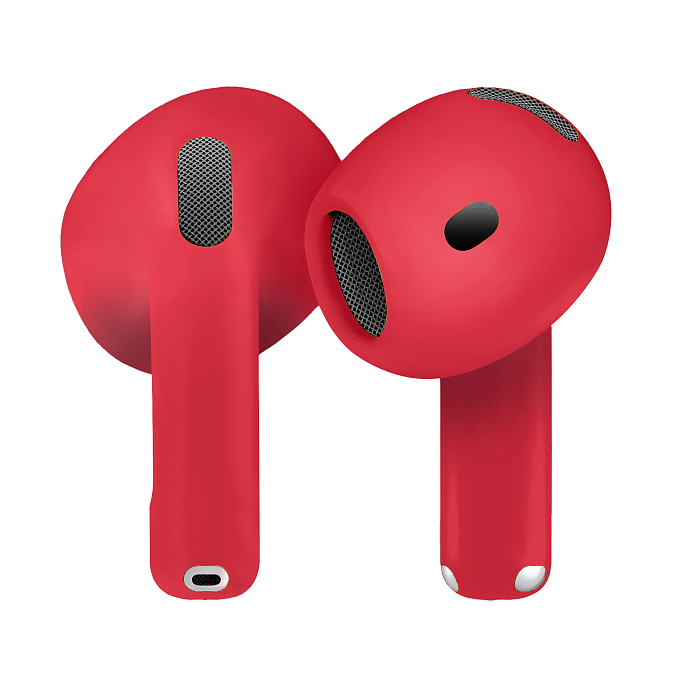Беспроводные наушники Apple AirPods 4 Red Matte - рис.2