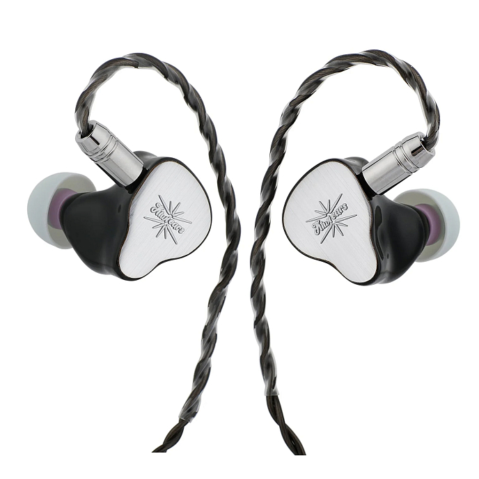 Наушники внутриканальные Kiwi Ears KE4 Black/Silver - рис.1