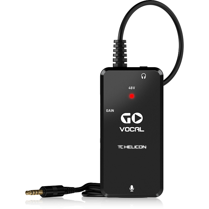 Микрофонный предусилитель TC HELICON Go Vocal Black - рис.0