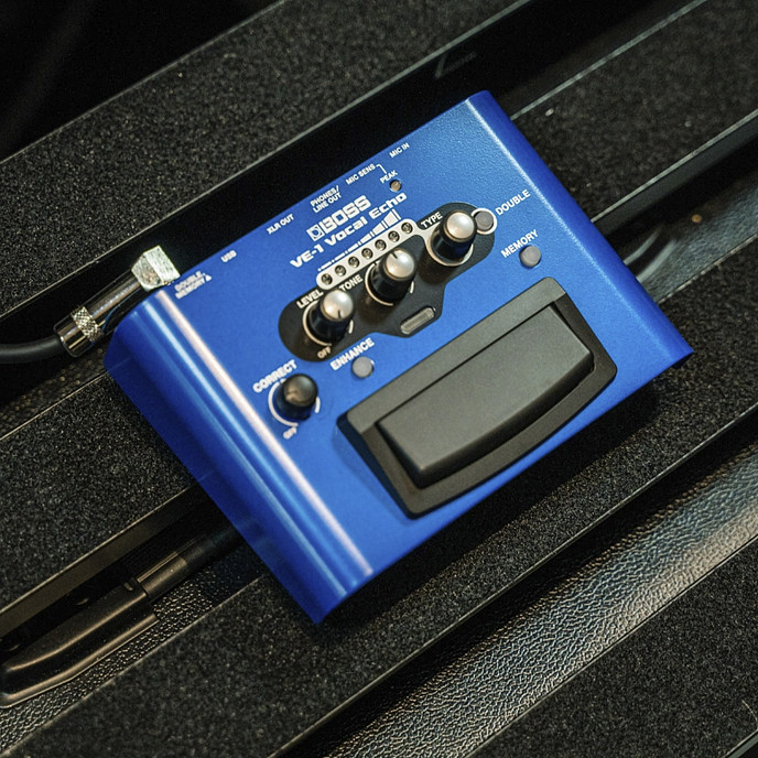 Процессор эффектов Boss VE-1 Vocal Echo Blue - рис.4