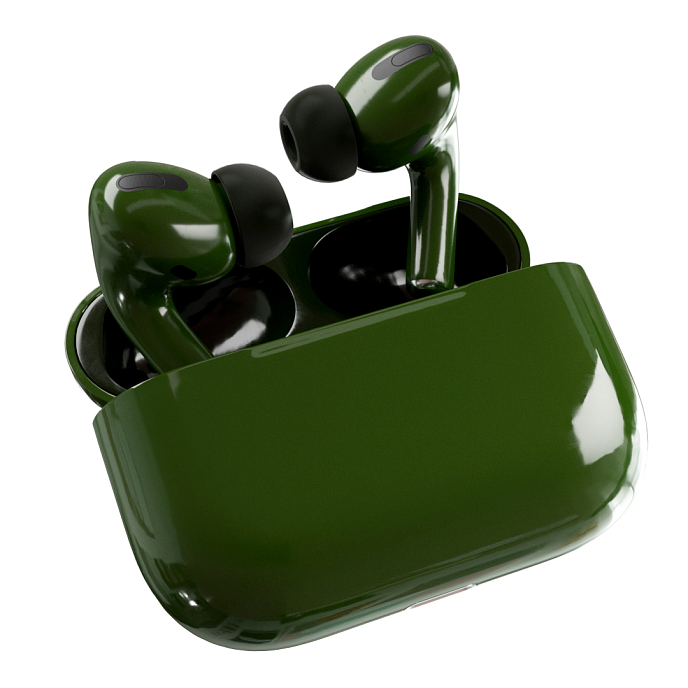 Беспроводные наушники Apple AirPods Pro 2nd gen with MagSafe USB-C (2023) Total Green Gloss - рис.0