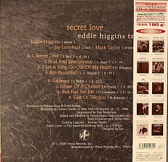 Пластинка Eddie Higgins Trio – Secret Love - Hyper Magnum Sound LP