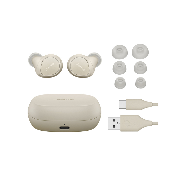 Беспроводные наушники Jabra Elite 7 Pro Gold Beige - рис.7