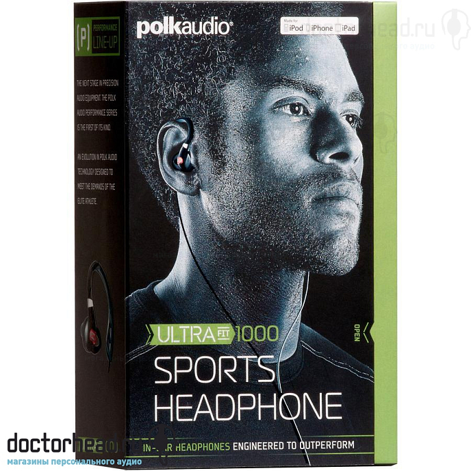 Наушники Polk Audio UltraFit 1000 Black - рис.5