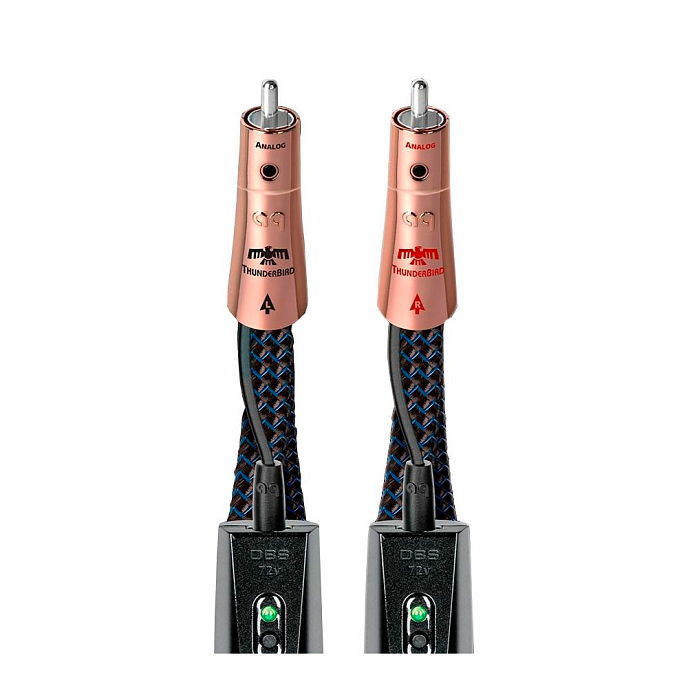 Кабель AudioQuest ThunderBird RCA - RCA 0.75 m - рис.0