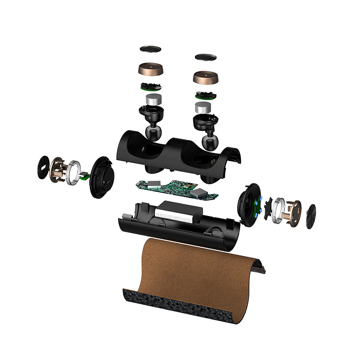 Беспроводные наушники Padmate PaMu Scroll T3 black - рис.1