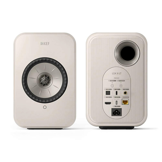 Полочная акустика KEF LSX II LT Stone White - рис.0