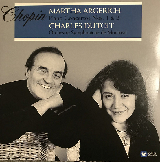 Пластинка Chopin; Martha Argerich; Charles Dutoit; Orchestre Symphonique De Montr?al - Piano Concertos Nos. 1 & 2 - рис.0