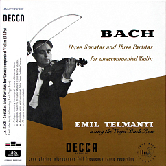 Бокс-сет Bach, Emil Telmanyi – Three Sonatas And Three Partitas For Unaccompanied Violin (Box, Analogue) 3LP