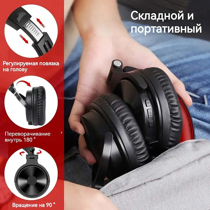 Беспроводные наушники OneOdio Pro-M Black - рис.3