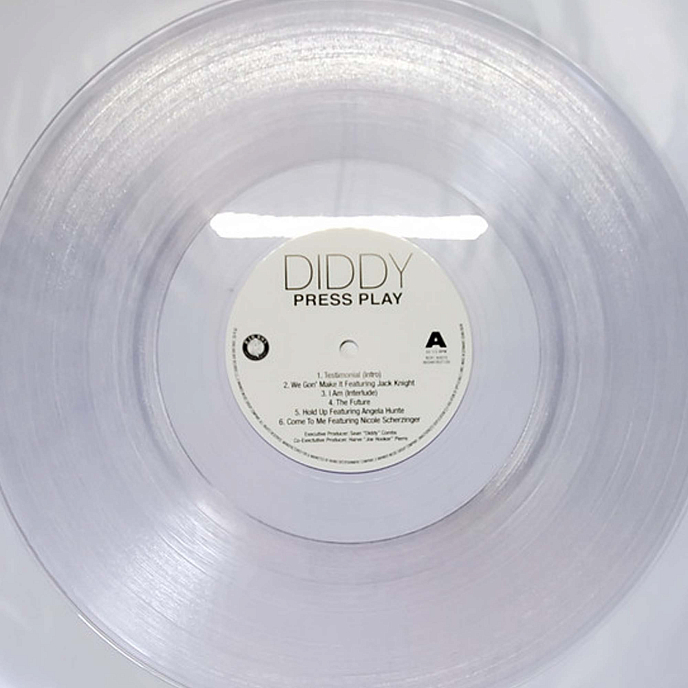 Виниловая пластинка Diddy - Press Play - Crystal Clear LP - рис.2