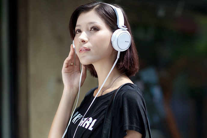 Наушники SONY MDR-XB400 White - рис.1