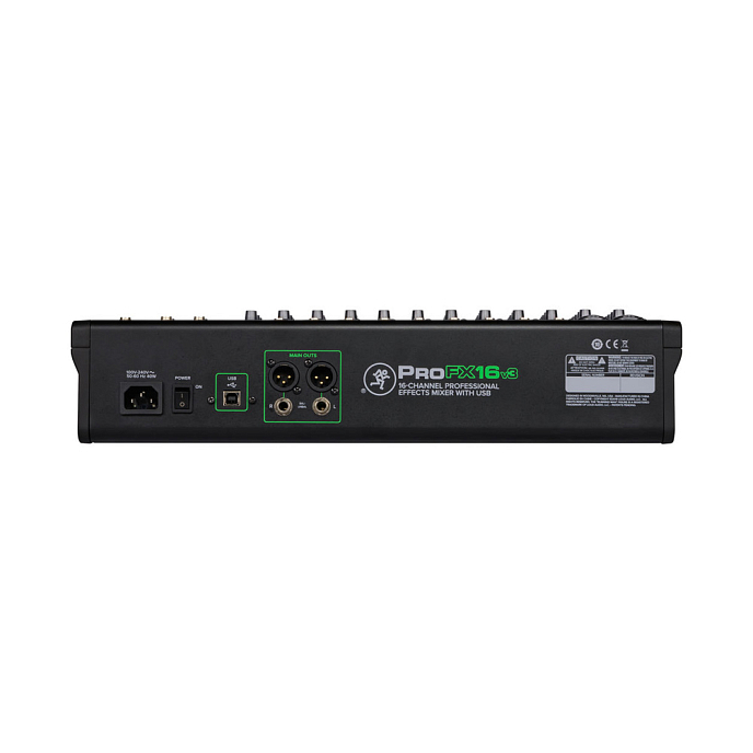 Микшерный пульт Mackie ProFX16v3 Black - рис.3