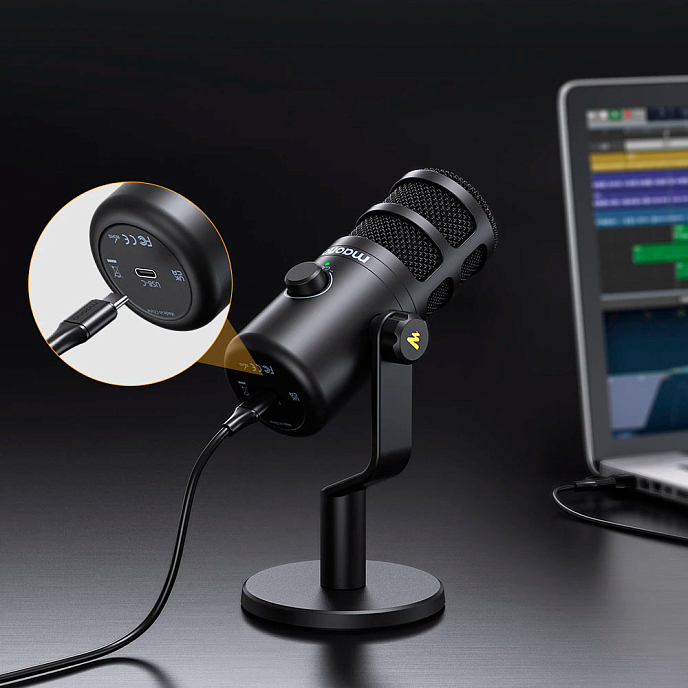 Микрофон для стриминга и игр Maono PD100U - рис.1