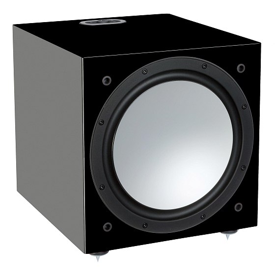 Сабвуфер Monitor Audio Silver W12 Black Gloss - рис.0