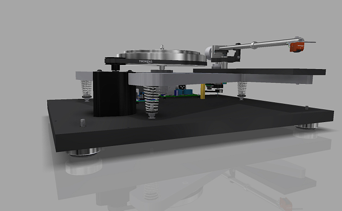 Проигрыватель винила Thorens TD 1601 Walnut - рис.7