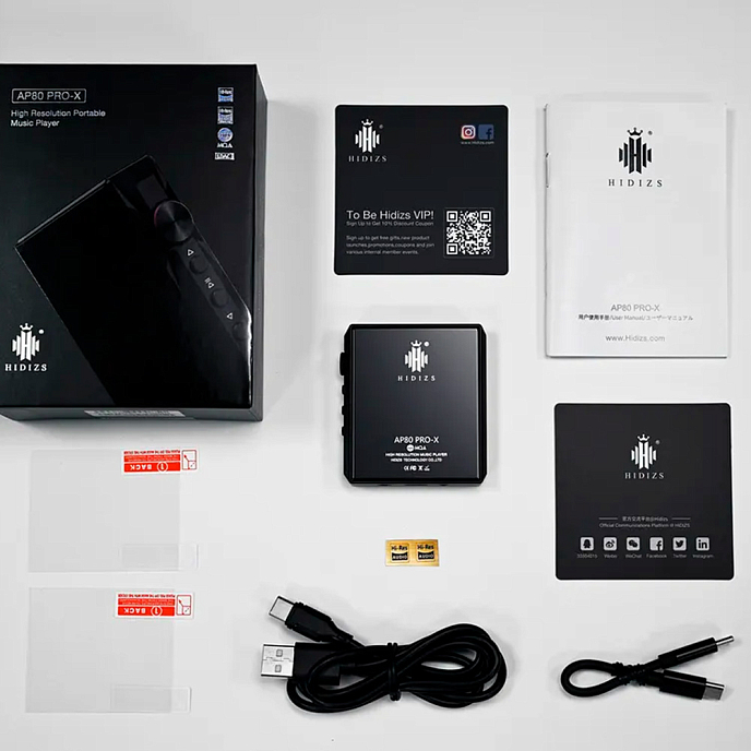 Плеер Hidizs AP80PRO-X black портативный аудиоплеер_OpenBox - рис.15