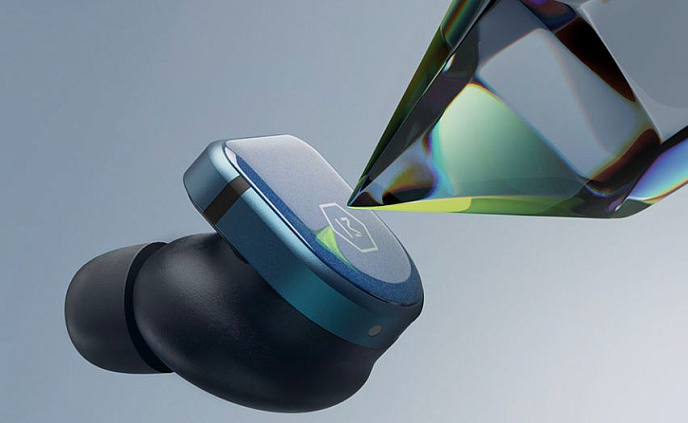 Беспроводные наушники Master & Dynamic MW08 Sport Silver Sapphire Glass - рис.6