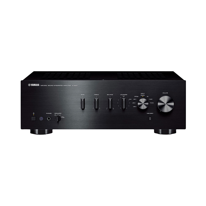 Интегральный усилитель Yamaha A-S301 Black - рис.0