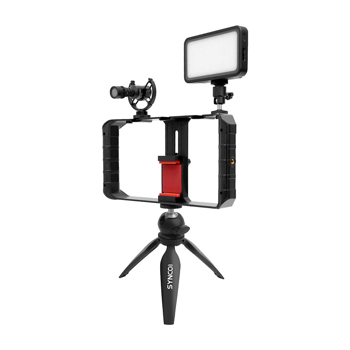Микрофон-накамерный Synco Vlogger Kit 1 набор для влогеров, микрофон, кабель для телефона/камеры, ветрозащита, шокмаунт (SN 186655)_Уценка - рис.0