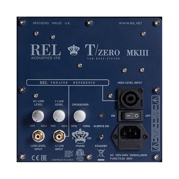 Сабвуфер REL Tzero MK III Black - рис.2