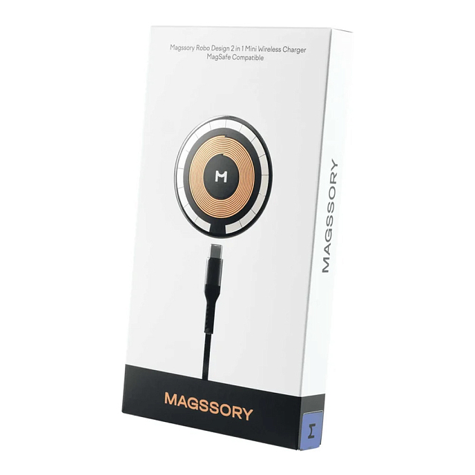 Беспроводная зарядка Magssory Robo 2 in 1 - рис.5