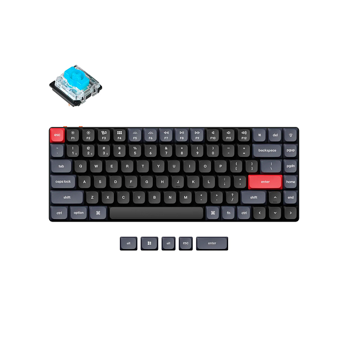 Клавиатура Keychron K3 Pro Gateron Blue Switch - рис.0