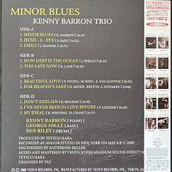 Виниловая пластинка Kenny Barron Trio – Minor Blues (Audiophile, Hyper Magnum Sound) - 2LP
