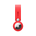 Ремешок Apple AirTag Leather Loop Red - рис.0