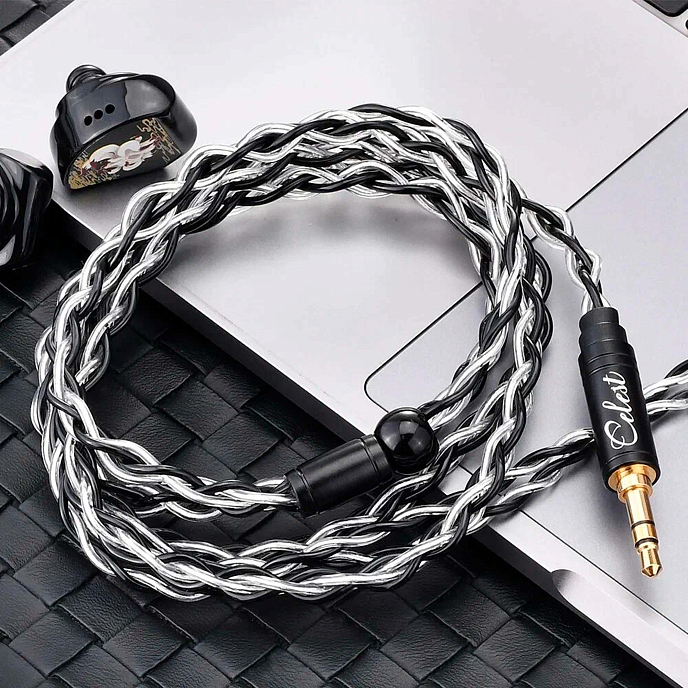Кабель Celest Aura 2-pin 3.5mm Black - рис.4