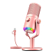 - рис.0 Микрофон для стриминга и игр Maono DM30 Pink - рис.0