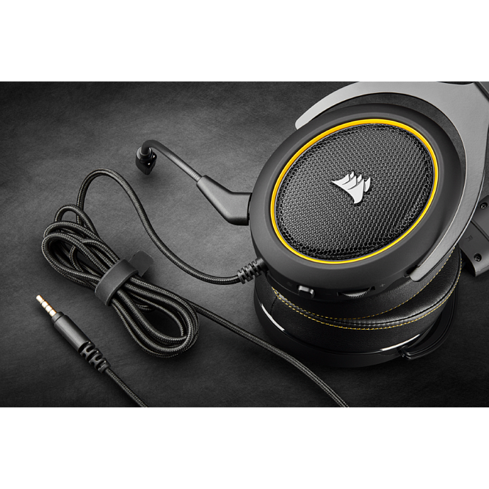 Игровая гарнитура Corsair Gaming HS60 Surround Yellow - рис.13