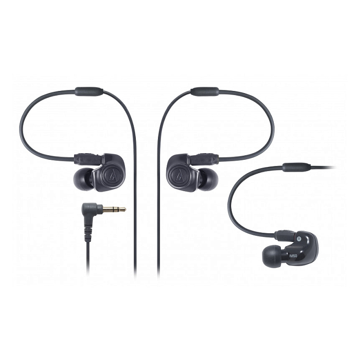 Наушники Audio-Technica ATH-IM50 Black - рис.0