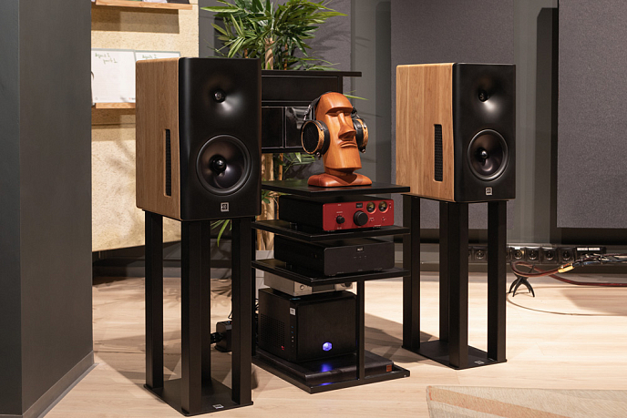 Полочная акустика Dutch & Dutch 8c Speaker Black & Natural (1 шт) - рис.14