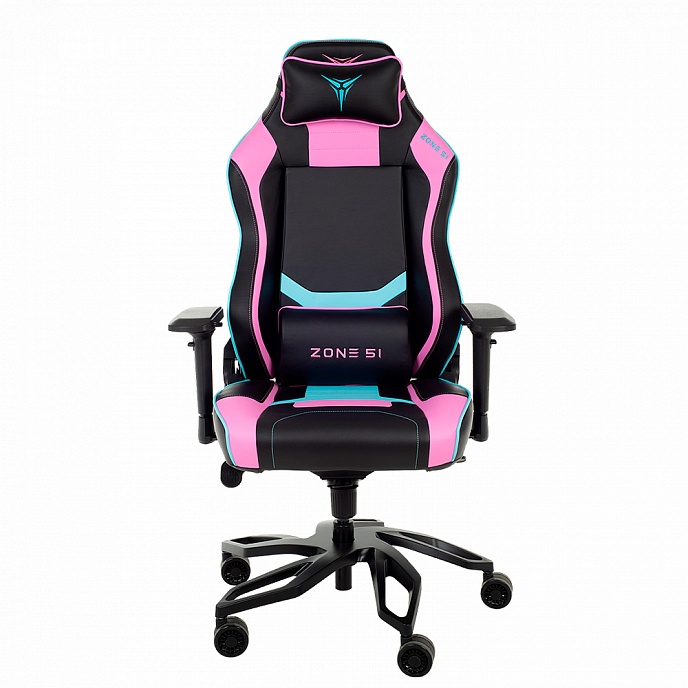 Компьютерное кресло ZONE 51 Cyberpunk Fuchsia / Cyan - рис.0