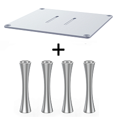 Стойка для Hi-Fi ddHiFi HS300 + SR85 x 4 Cool Gray/Silver