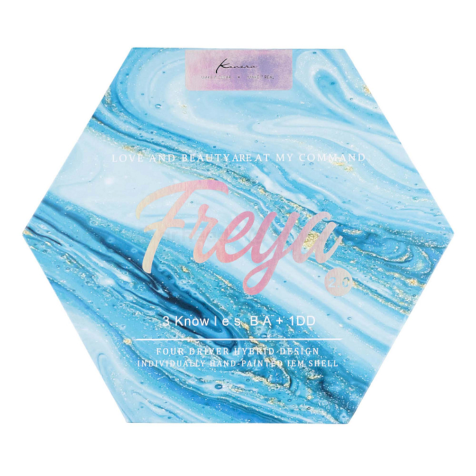 Наушники внутриканальные Kinera Freya 2.0 Blue - рис.20