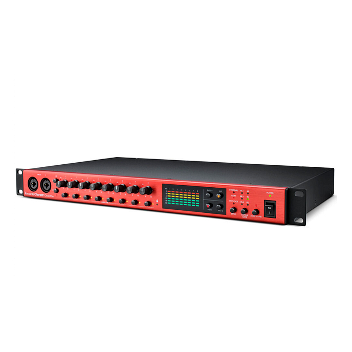 Микрофонный предусилитель Focusrite Clarett+ OctoPre Black Red - рис.3