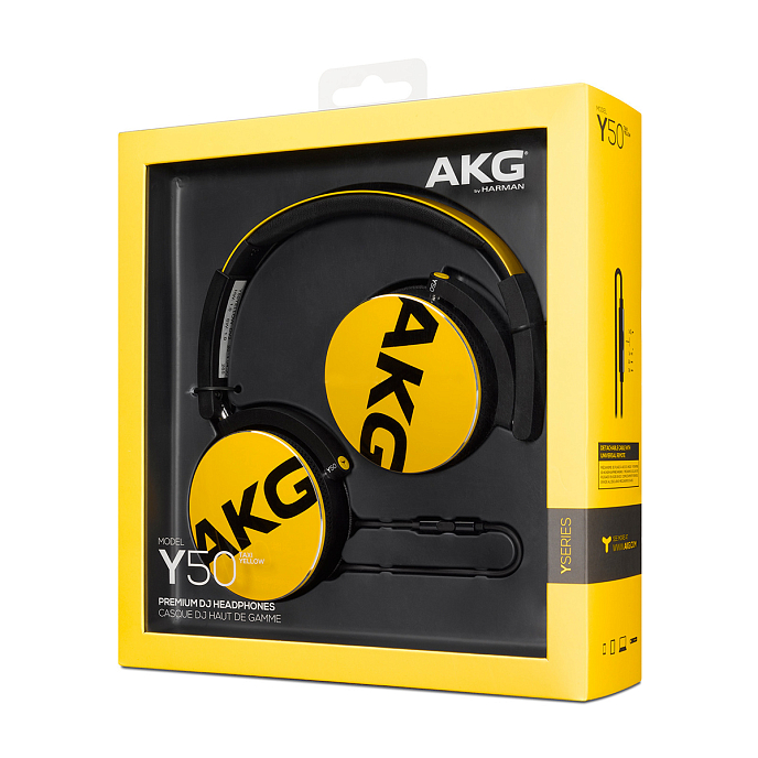 Наушники AKG Y50 Yellow - рис.8