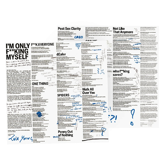 Виниловая пластинка Lola Young – I'm Only F**king Myself (Nude Pink) LP - рис.4