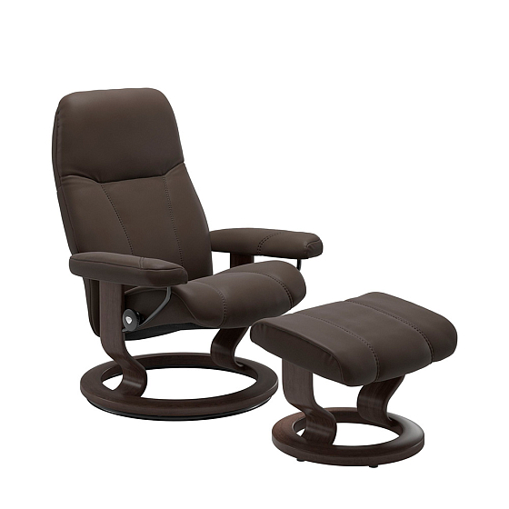 Кресло для прослушивания Stressless Consul M Classic Batick Brown Wenge - рис.0