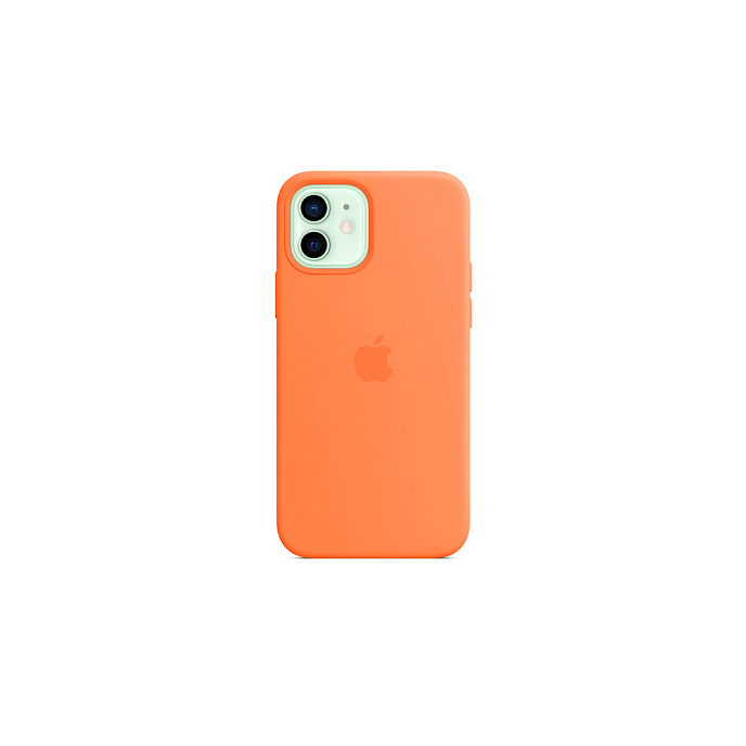 Чехол для смартфонов Apple iPhone 12 + 12 Pro Silicone Case with MagSafe Kumquat - рис.1