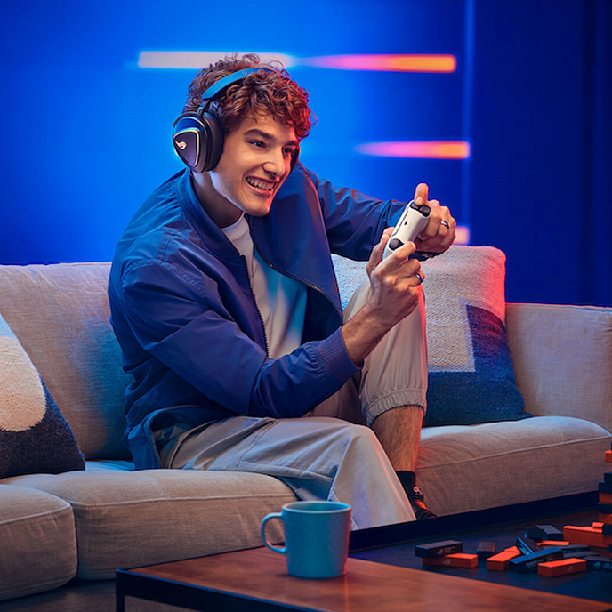 Игровая гарнитура Asus A701 ROG Delta II Black - рис.23