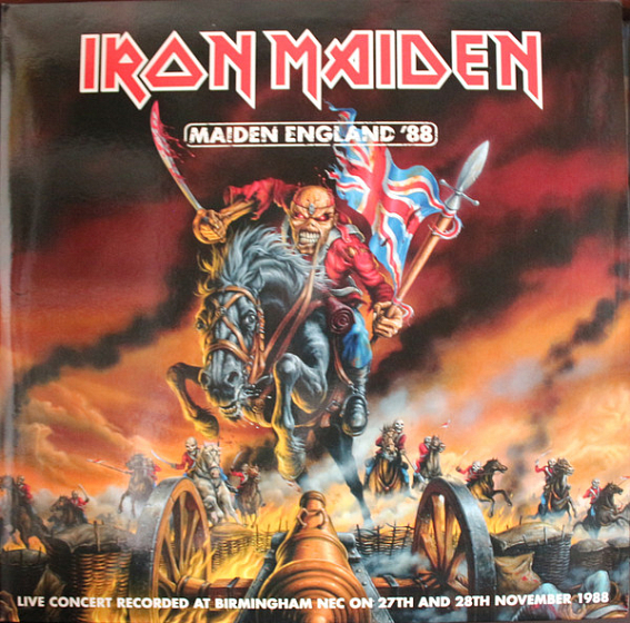 Пластинка Iron Maiden - Maiden England '88 - рис.0