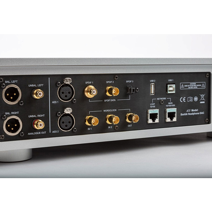 ЦАП dCS Bartok Upsampling Network Streamer Headphone Silver - рис.7