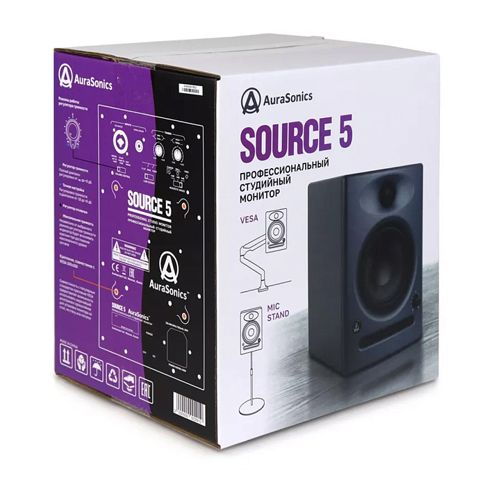 Студийный монитор AuraSonics Source 5 Grey - рис.4