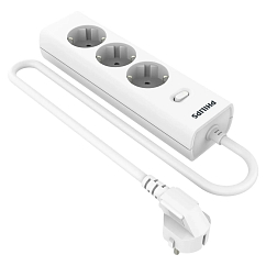 Сетевой фильтр Philips CHP2135WB/51 White 3m